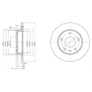 Imagine Disc frana DELPHI BG2914