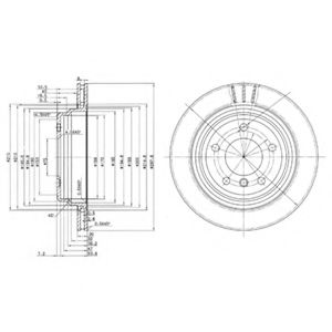 Imagine Disc frana DELPHI BG3042