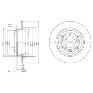 Imagine Disc frana DELPHI BG3060