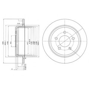 Imagine Disc frana DELPHI BG3073