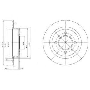 Imagine Disc frana DELPHI BG3126