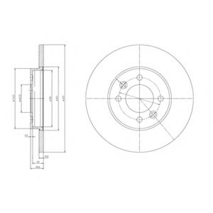 Imagine Disc frana DELPHI BG3147