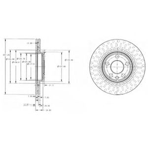 Imagine Disc frana DELPHI BG3222