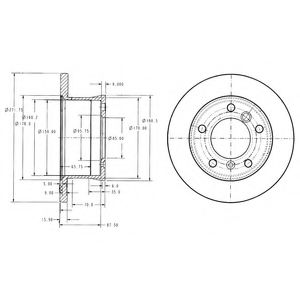 Imagine Disc frana DELPHI BG3237C