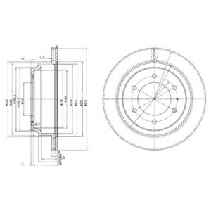 Imagine Disc frana DELPHI BG3353