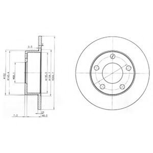 Imagine Disc frana DELPHI BG3382