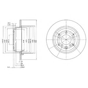 Imagine Disc frana DELPHI BG3390