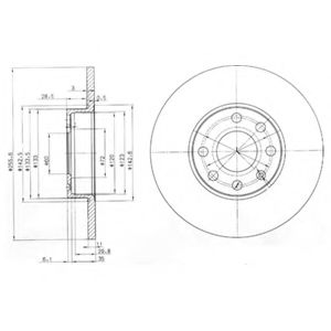 Imagine Disc frana DELPHI BG3402