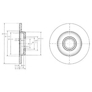 Imagine Disc frana DELPHI BG3416