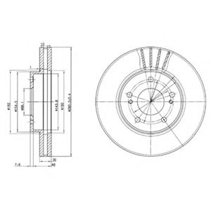 Imagine Disc frana DELPHI BG3541