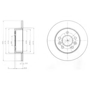 Imagine Disc frana DELPHI BG3552