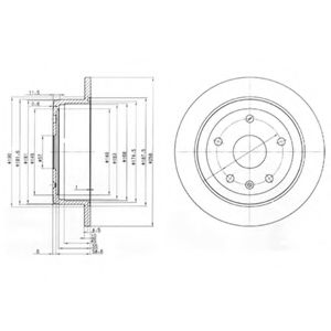 Imagine Disc frana DELPHI BG3554