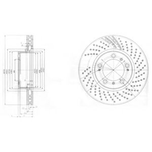 Imagine Disc frana DELPHI BG3564