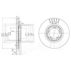 Imagine Disc frana DELPHI BG3590