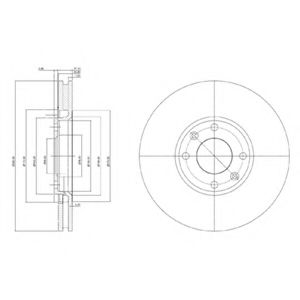 Imagine Disc frana DELPHI BG3622