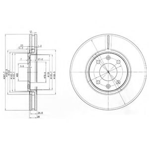 Imagine Disc frana DELPHI BG3675