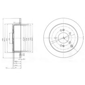 Imagine Disc frana DELPHI BG3680