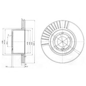 Imagine Disc frana DELPHI BG3737