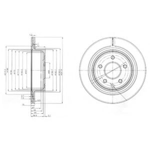 Imagine Disc frana DELPHI BG3765