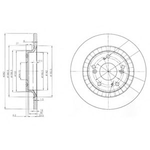 Imagine Disc frana DELPHI BG3795