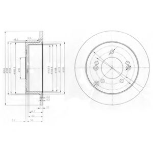 Imagine Disc frana DELPHI BG3799