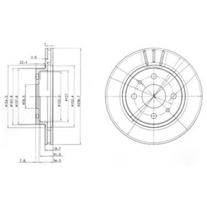 Imagine Disc frana DELPHI BG3805