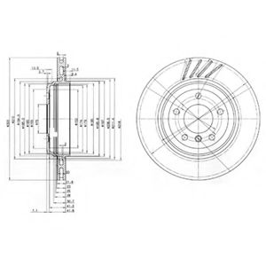 Imagine Disc frana DELPHI BG3831