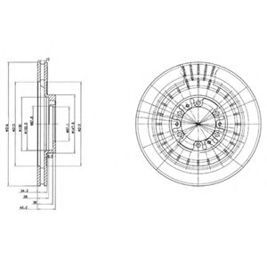 Imagine Disc frana DELPHI BG3847