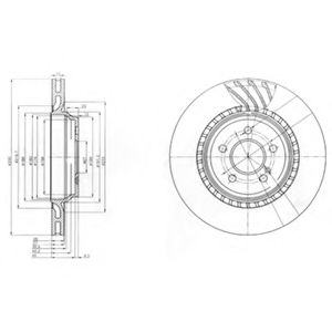 Imagine Disc frana DELPHI BG3881