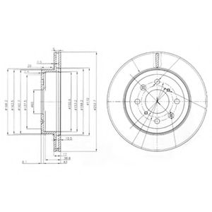 Imagine Disc frana DELPHI BG3884