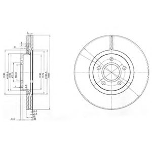 Imagine Disc frana DELPHI BG3895