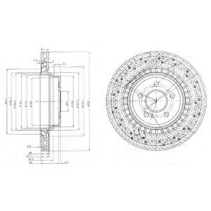 Imagine Disc frana DELPHI BG3917