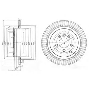 Imagine Disc frana DELPHI BG3925