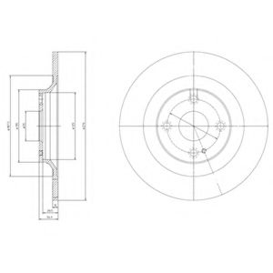 Imagine Disc frana DELPHI BG3967