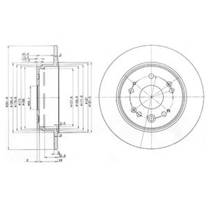 Imagine Disc frana DELPHI BG3979