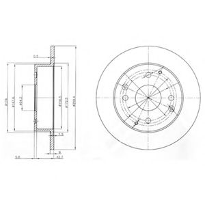 Imagine Disc frana DELPHI BG3983