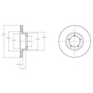 Imagine Disc frana DELPHI BG3984