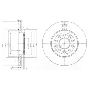 Imagine Disc frana DELPHI BG3995