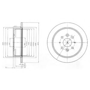 Imagine Disc frana DELPHI BG4018