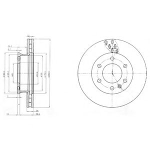 Imagine Disc frana DELPHI BG4032