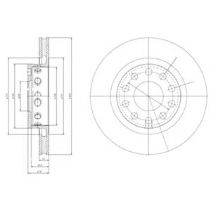 Imagine Disc frana DELPHI BG4058