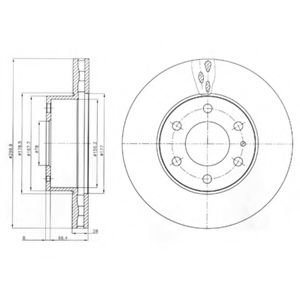 Imagine Disc frana DELPHI BG4100