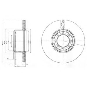 Imagine Disc frana DELPHI BG4102