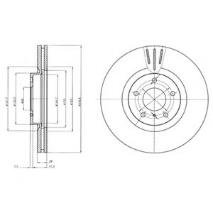 Imagine Disc frana DELPHI BG4107