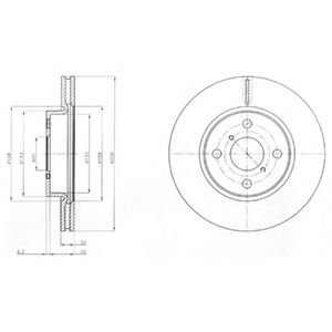 Imagine Disc frana DELPHI BG4116