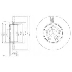 Imagine Disc frana DELPHI BG4119