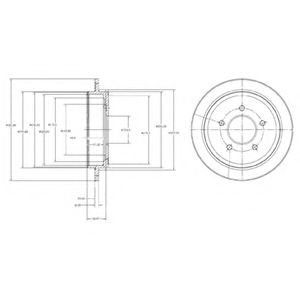 Imagine Disc frana DELPHI BG4121