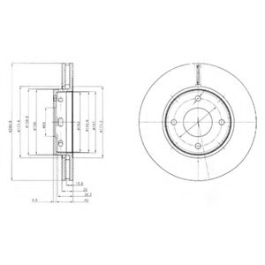 Imagine Disc frana DELPHI BG4127