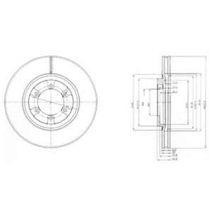 Imagine Disc frana DELPHI BG4133