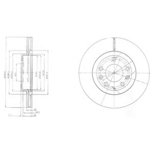 Imagine Disc frana DELPHI BG4141